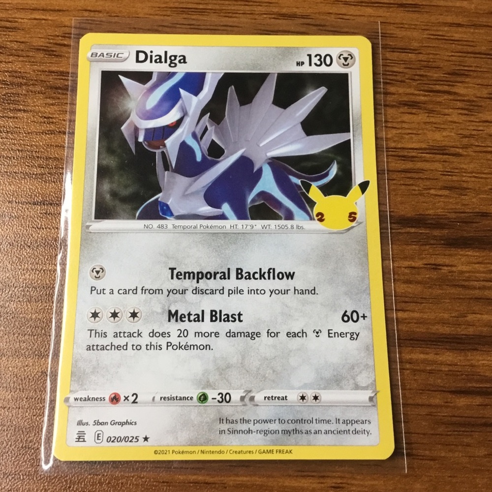 Pokemon Dialga Holo